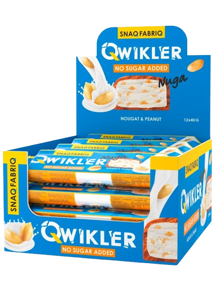 SNAQ FABRIQ Nougat and Peanut box 12 pcs