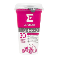 Exponenta Fermented Milk Drink Raspberry-Banana Fat -Free