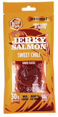 Pink Salmon Dried Slices Sweet Chili