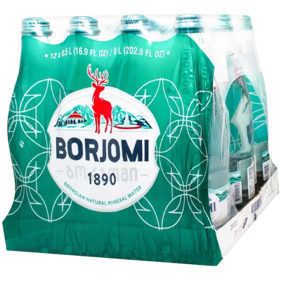 Borjomi Natural Mineral Water box 500ml x 12 pcs