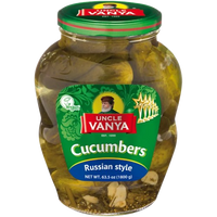 Uncle Vanya Marinated Cucumbers "Russian Style" ~1800 g