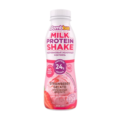 Bombbar Lactose Free Protein Milkshake Strawberry Gelato