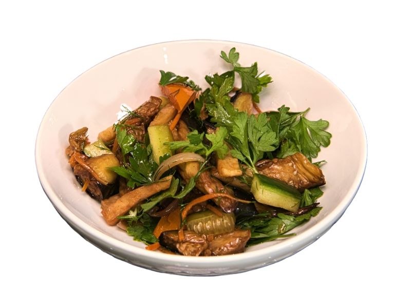 Eggplant Salad Extravaganza