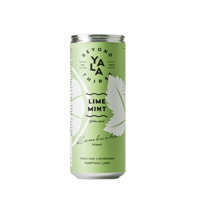 LIME&MINT KOMBUCHA CAN
