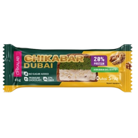 CHIKALAB DUBAI Chocolate-coated Protein bar Walnut with  Pistachio and crispy dough