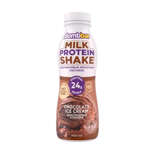 Bombbar Protein Milkshake Chocolate Plombir box 6*350 ml