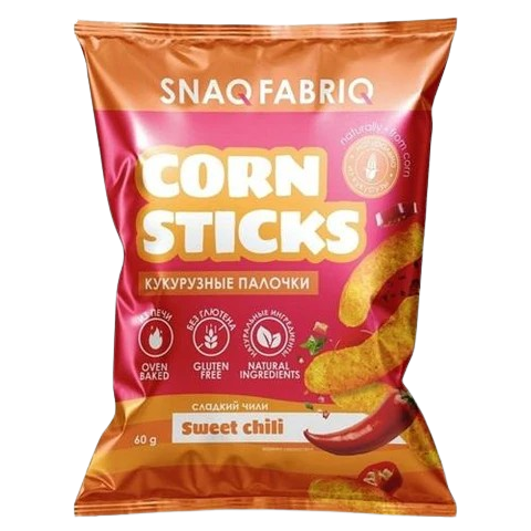 SNAQ FABRIQ Whole Grain Chips "Sweet chili"