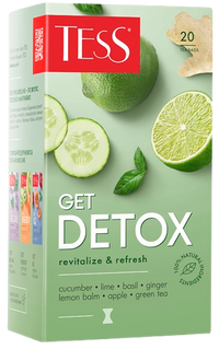 Tess Herbal tea Get Detox Revitalize & Refresh