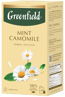 GREENFIELD Mint Camomile Herbalinfusion