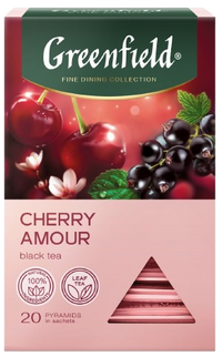 Greenfield Black tea Cherry Amour