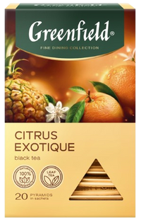 Greenfield Black tea Citrus Exotique
