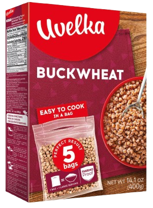 UVELKA BUCKWHEAT IN BAGS