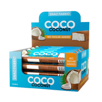 SNAQ FABRIQ Glazed bar  Coconut box 12 pcs