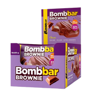 BOMBBAR Glazed cookies "Classic Brownie" box 10 pcs