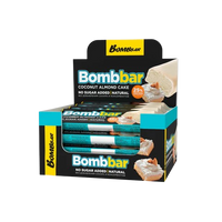BOMBBAR Glazed bar Coconut Almond Cake 12 pc