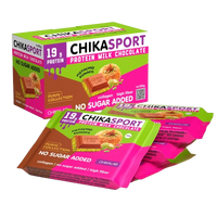 CHIKALAB Protein Milk Chocolate Pistachio Kunafa box 4 pcs