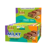SNAQ FABRIQ Milk Chocolate with Pistachio & Kunafa box 16 pcs