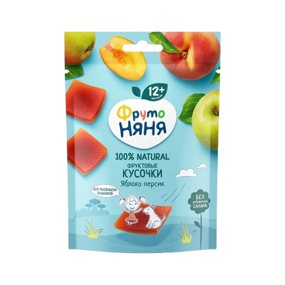 Fruto Nanny Fruit Pieces Apple Peach