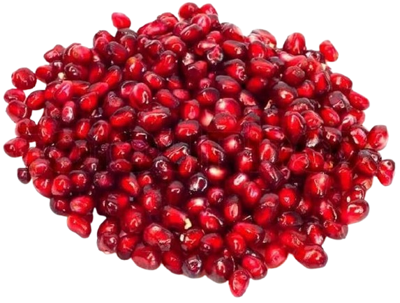 Pomegranate peeled