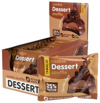 CHIKALAB Souffle Chocolate dessert Glazed Cookie box 8 pcs