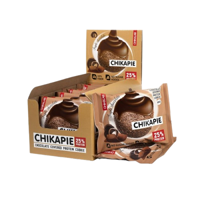CHIKAPIE Milk Chocolate cookie with buttercream filling box 9 pcs