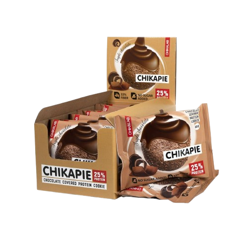 CHIKAPIE Milk Chocolate cookie with buttercream filling box 9 pcs