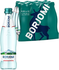 Borjomi Natural Mineral Water box 330ml x 12 pcs