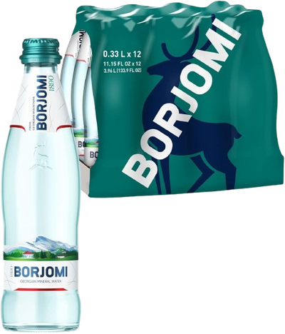 Borjomi Natural Mineral Water box 330ml x 12 pcs