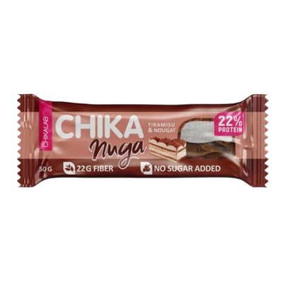 CHIKALAB Glazed Bar Nougat with Tiramisu Flavor