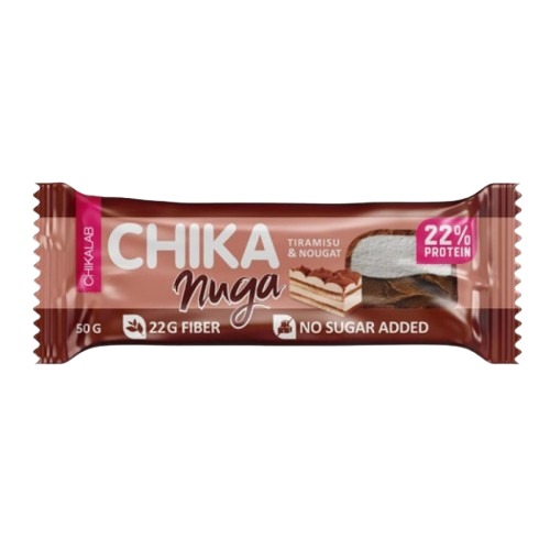CHIKALAB Glazed Bar Nougat with Tiramisu Flavor