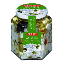 Gazi Soft Cheese Cubes in Oil wit Herbs & olives