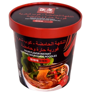 Sour Flavor Instant Hot and Sour Glass Noodles
