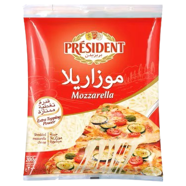 President Shredded Mozzarella