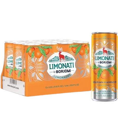 Borjomi Mandarin Limonati 12*330ml box