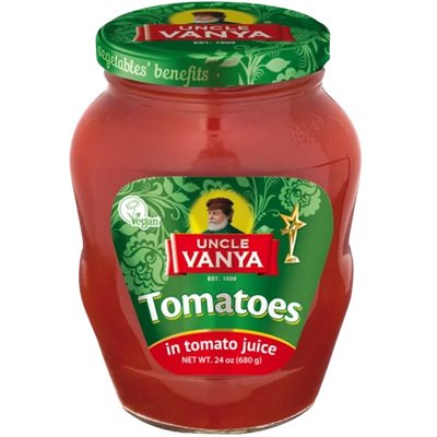 Uncle Vanya Tomatoes in Tomato Juice ~680 g
