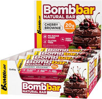 BOMBBAR Protein Bar Cherry Brownie 12 pc