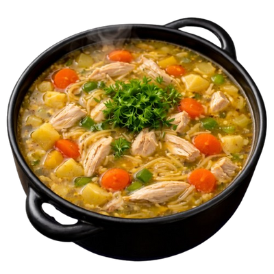 Chicken Soup with Noodles