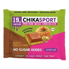 CHIKALAB Protein Milk Chocolate Pistachio Kunafa (Dubai Collection)