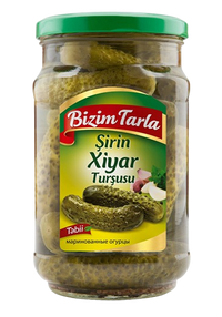 Sweet Pickled Cucumbers