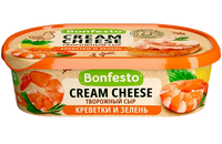 Bonfesto Cream Cheese Shrimps & Greens 65% FAT