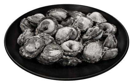 Homemade Pelmeni Black with Crab Frozen
