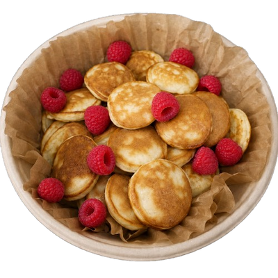 Mini Pancake Raspberry Jam ~35 pcs