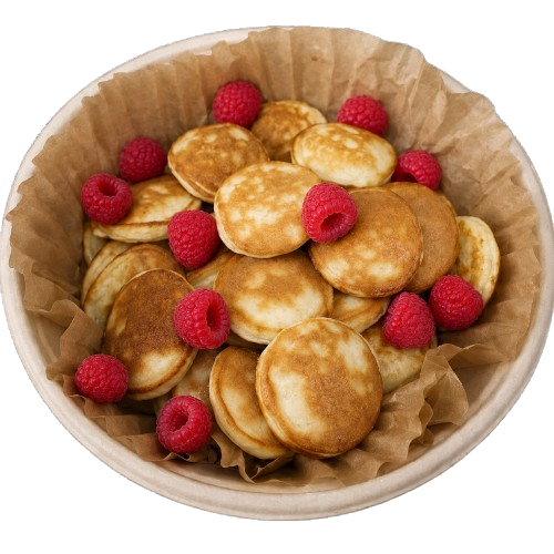 Mini Pancake Raspberry Jam ~35 pcs