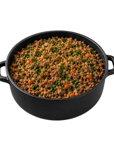 Buckwheat Pilaf with Minced Beef