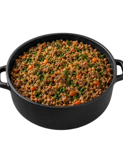 Buckwheat Pilaf with Minced Beef