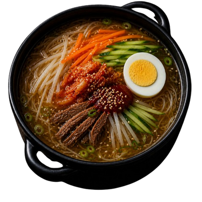 Kuksi – Korean Cold Noodle Soup
