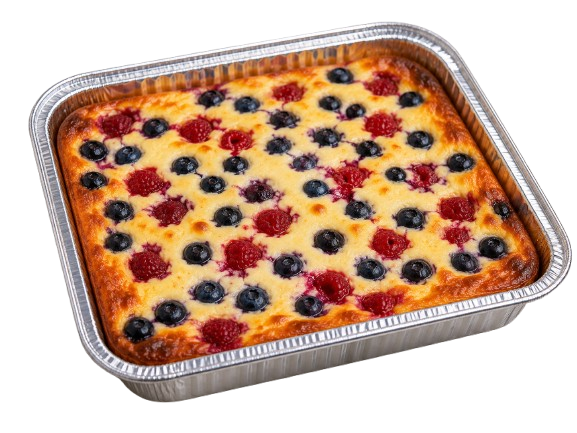 Zapekanka Cottage Cheese With berries (Cooked/Ready to eat)