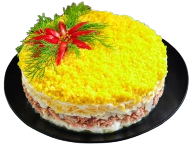 Cake "Mimosa"