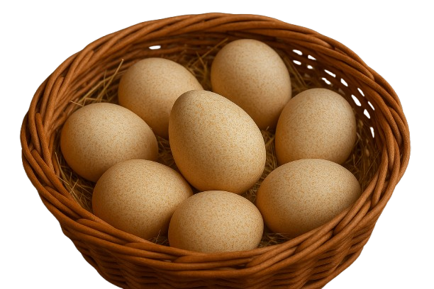Guinea fowl eggs 30 pcs