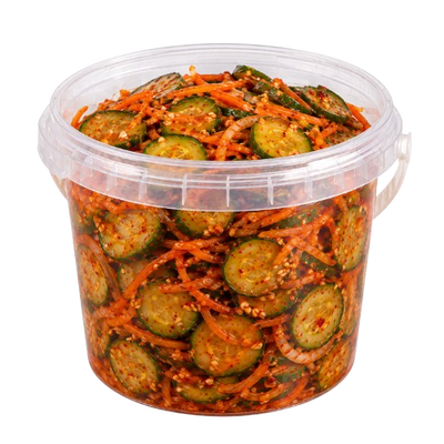 Homemade Korean Style Cucumbers